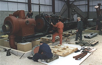 The Rescue and Rebuilding of Agnes: Fitting the spokes into the flywheel hub