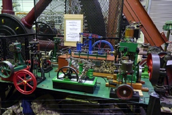 Steam Pumps and Smaller Engines: Model Tandem Compound Corliss Mill Engine